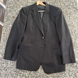 Armani Collezioni Classic Men's Black Two-Button Blazer NWT